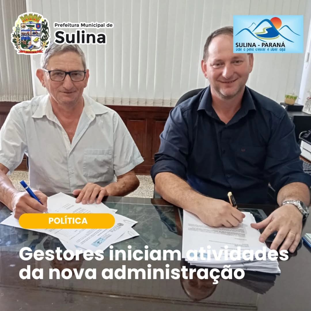 Novos Gestores de Sulina Iniciam Mandato com Transparência e Participação Popular