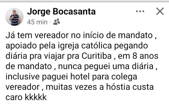Viagens a Custo do Povo: O Desabafo de Jorge Bocasanta