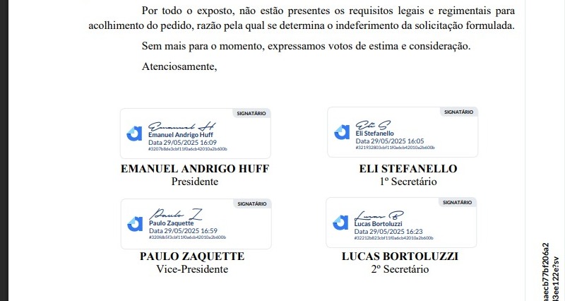 O “Clube dos Amigos”: Câmara de Vereadores de Corbélia e o Pedido de Resposta Indeferido