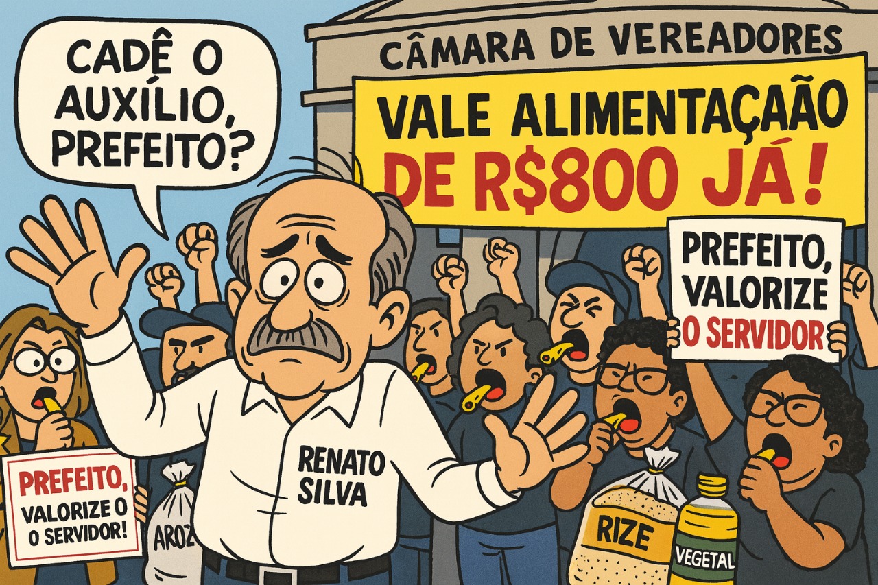 Servidores se Manifestam na Câmara