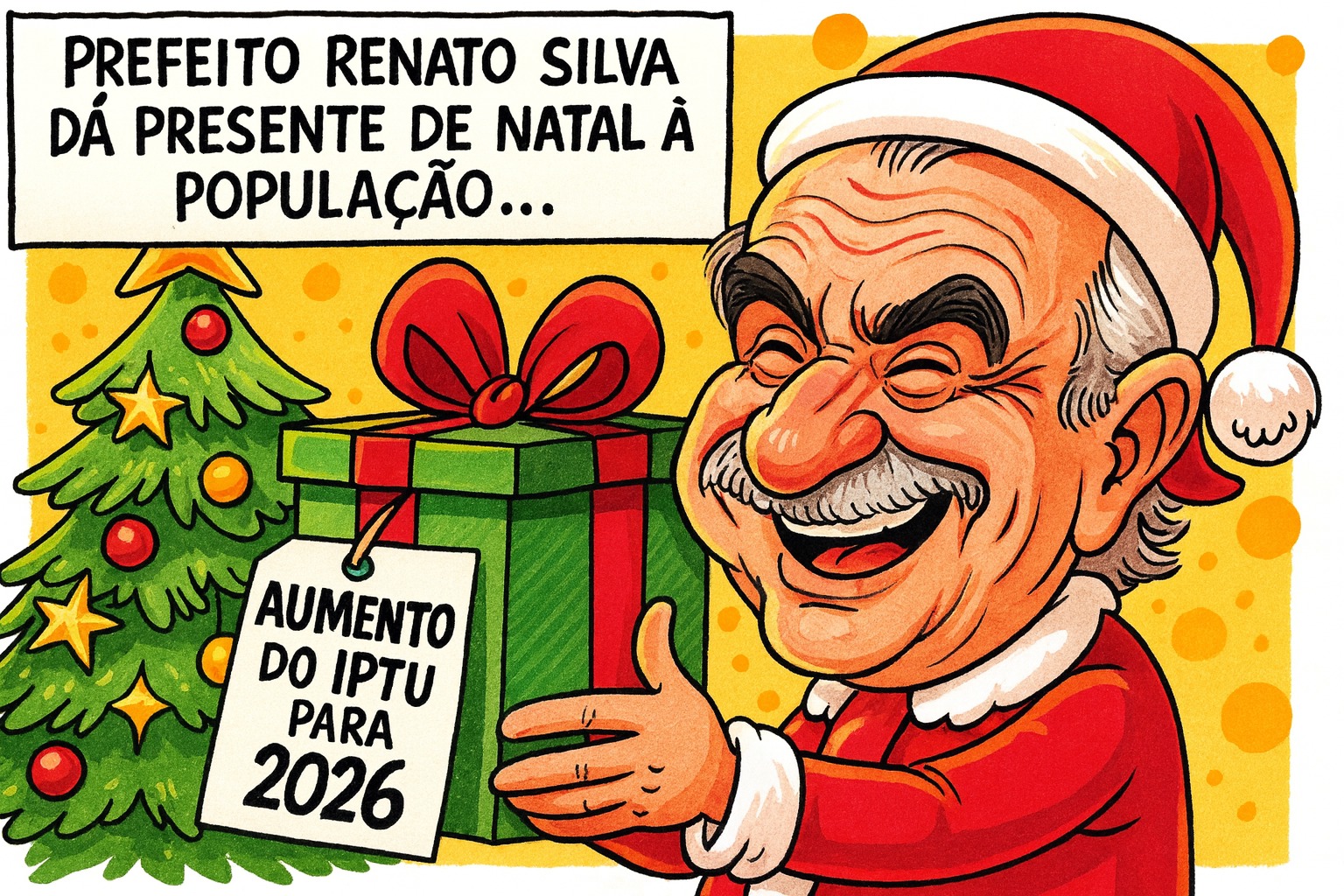“O ‘Presente Indigesto’ de Natal: Prefeito Renato Silva Convoca Vereadores e IPTU de Cascavel Ficará Mais Caro”