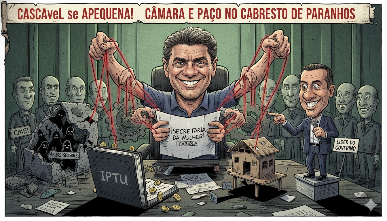 Renato e Xavier Cumprem a Ordem de Paranhos: O Novo Trono de Fabiola Paranhos (ou Seria, Primeira-Secretária?)