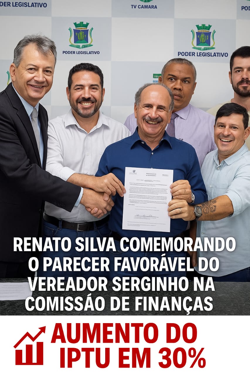 OS VEREADORES DO CABRESTO: Quem Vota Pelo 30% Na Segunda Vota Contra Você.