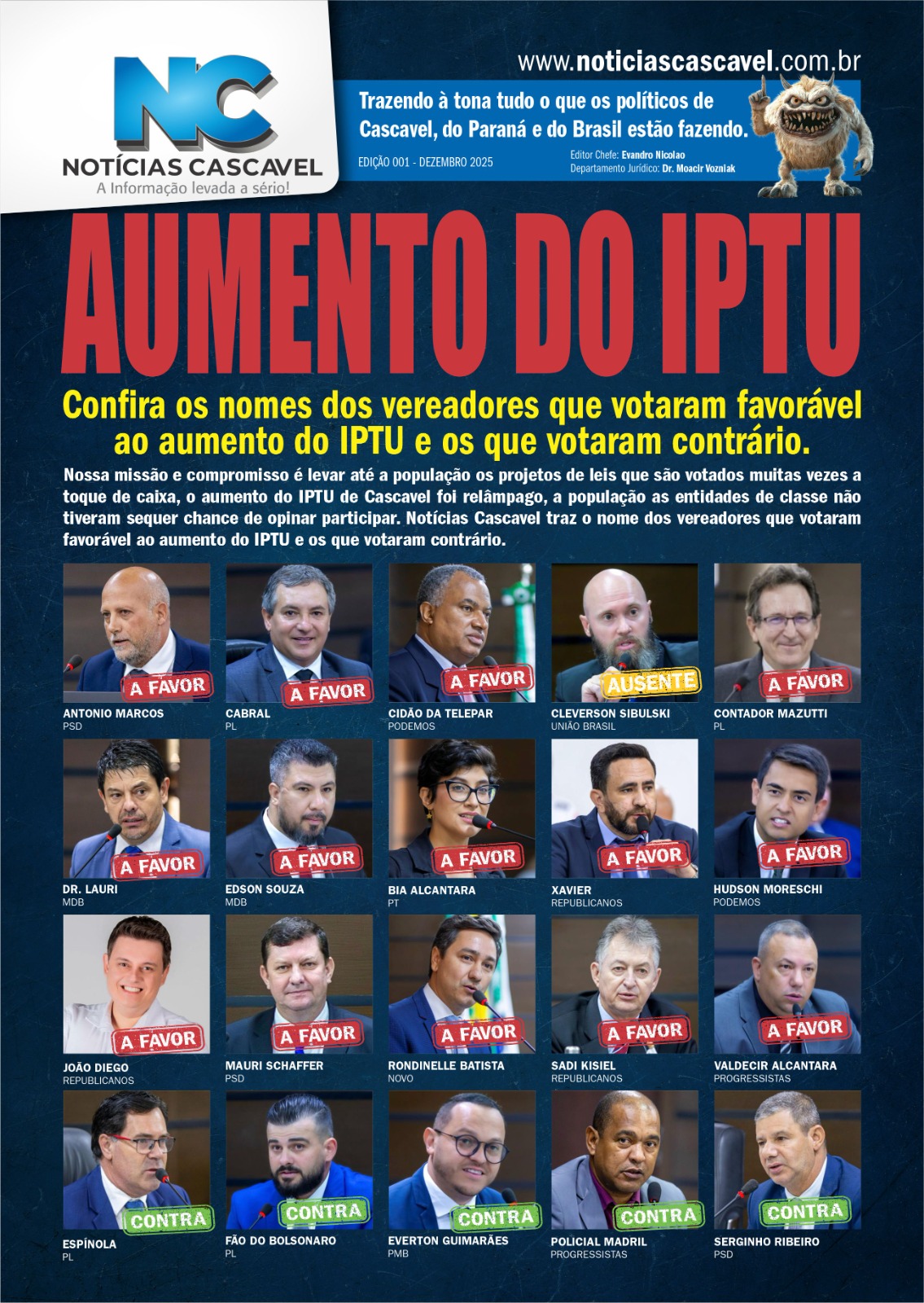 FOGO AMIGO OU SINCERIDADE? Quando Vereadores Acusam o Povo, Mas a Carapuça Serve no Prefeito! Veja o vídeo!