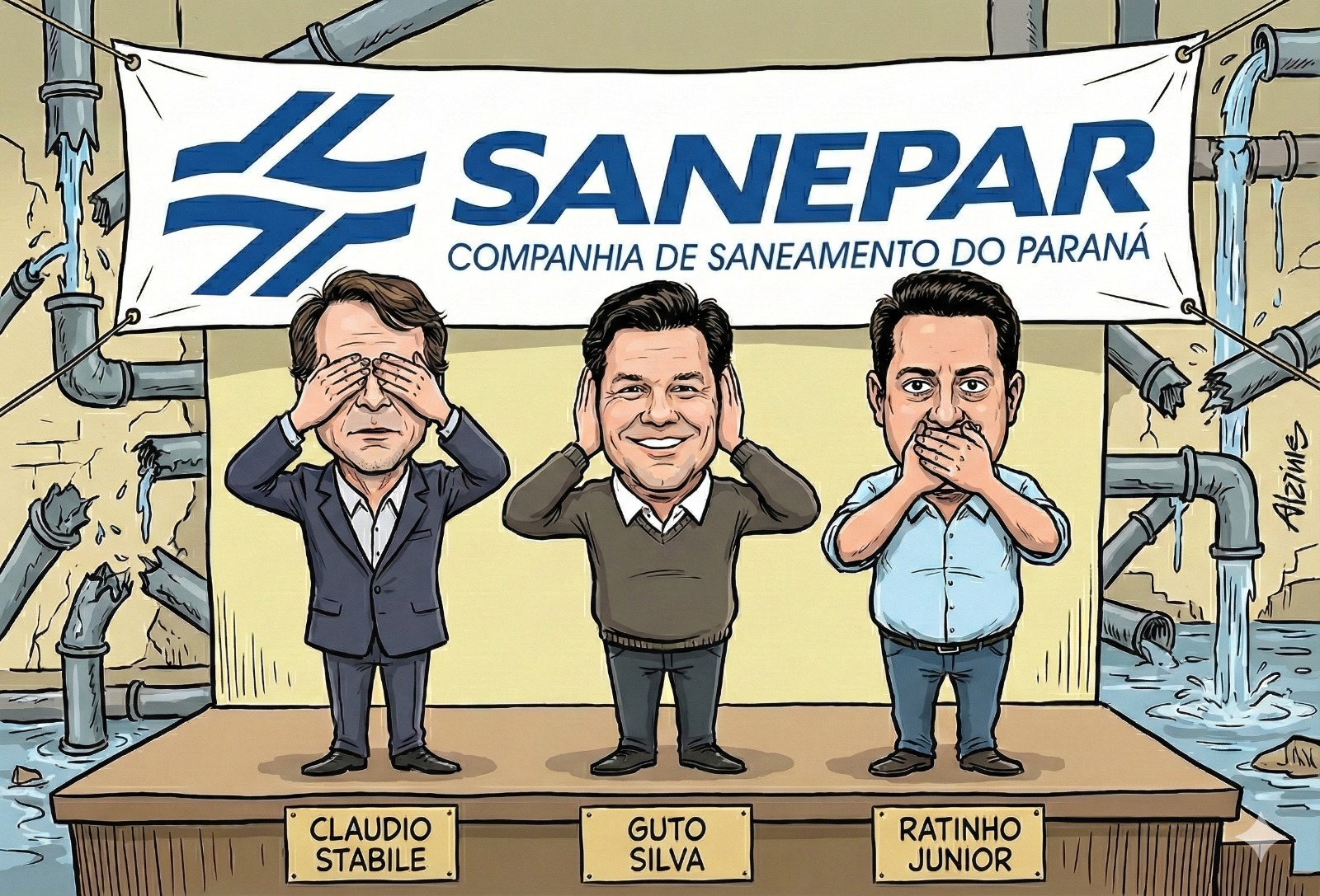 O Preço do Silêncio: Seu Dinheiro da Conta de Água Financia a Corrupção?