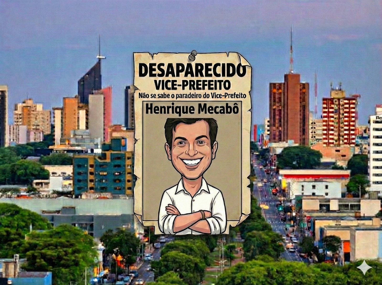 Procura-se: Henrique Mecabô. Recompensa: Saber o que ele fez em um ano