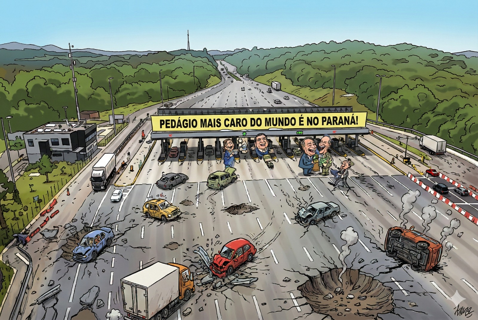 Pedágios do Paraná: Estradas do Descaso, Enriquecendo Poucos e Enterrando Muitos