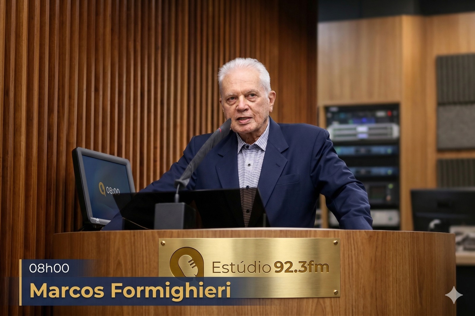 🎙️ Entrevista Exclusiva: Marcos Formighieri na Rádio Estúdio 92.3