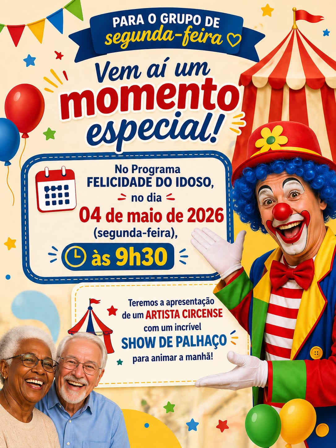 Cadê o nome do palhaço no folder do 37º Festival de Teatro? Gestão esconde artista que responde por estupro de vulnerável