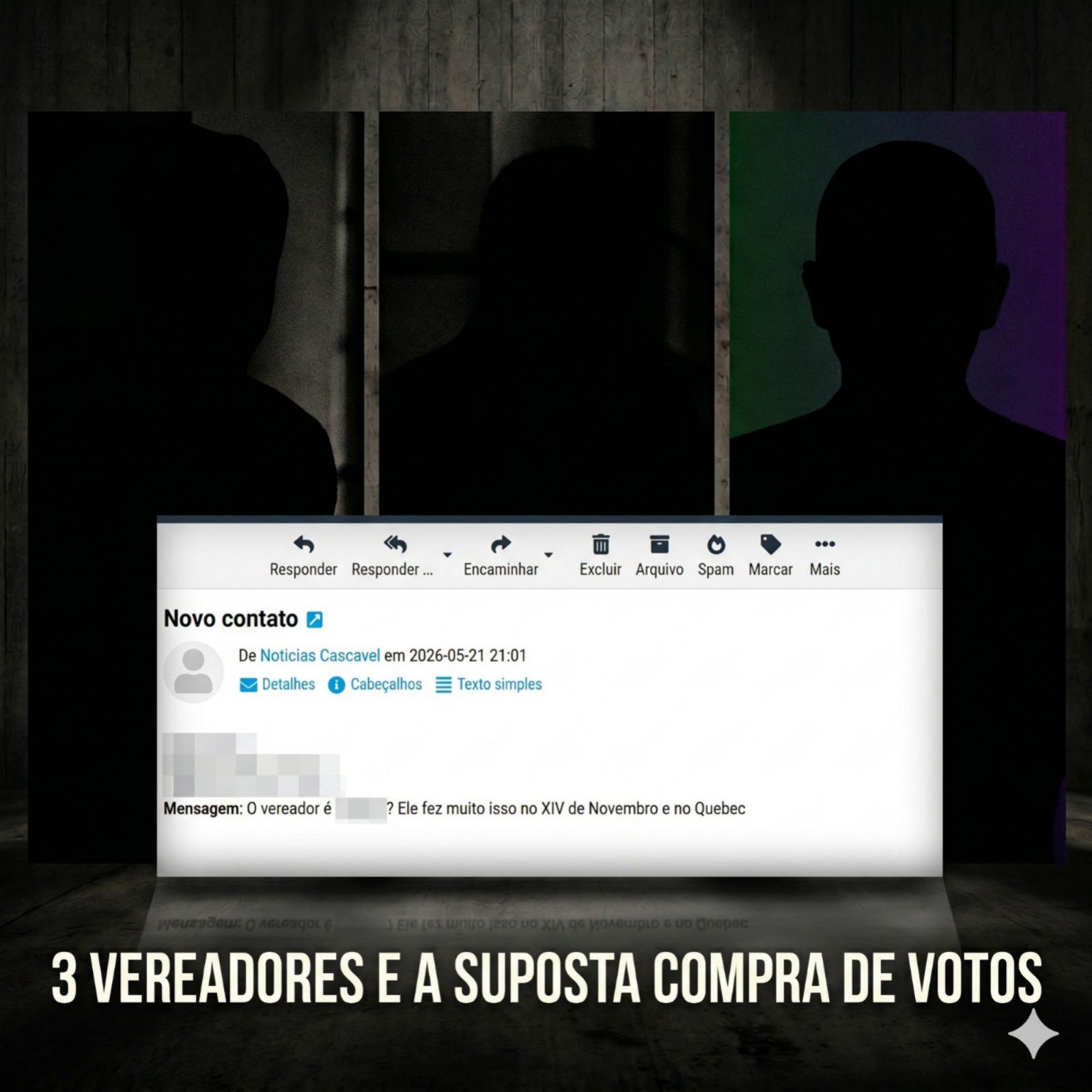 Notícias Cascavel Investiga Esquema de Compra de Votos Envolvendo Vereadores e Entidade.