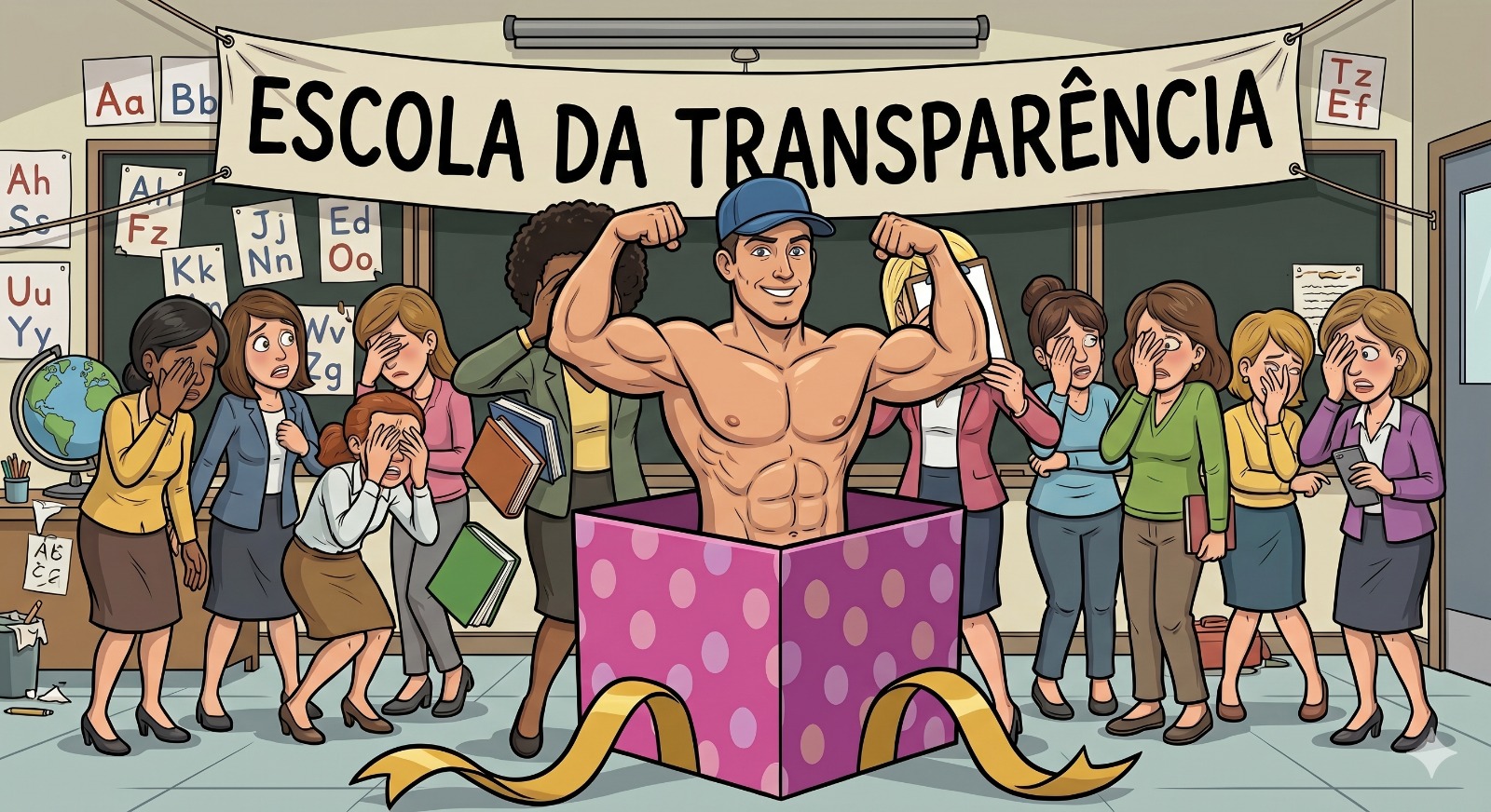 Escândalo na Semed: confraternização na ‘Escola da Transparência’ teve striptease e omissão da secretaria – Veja a denúncia