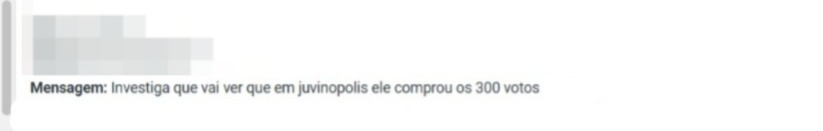 Novas denúncias de compra de votos chegam ao Notícias Cascavel; distrito de Juvinópolis é citado